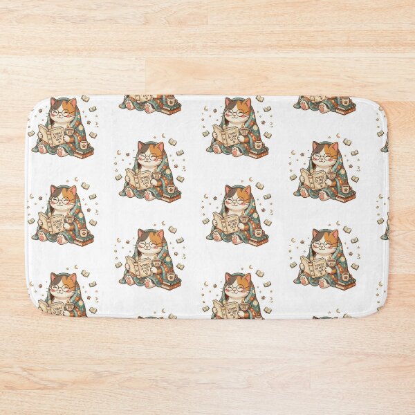 Item preview, Reading Cat designed and sold by Thalora Store.