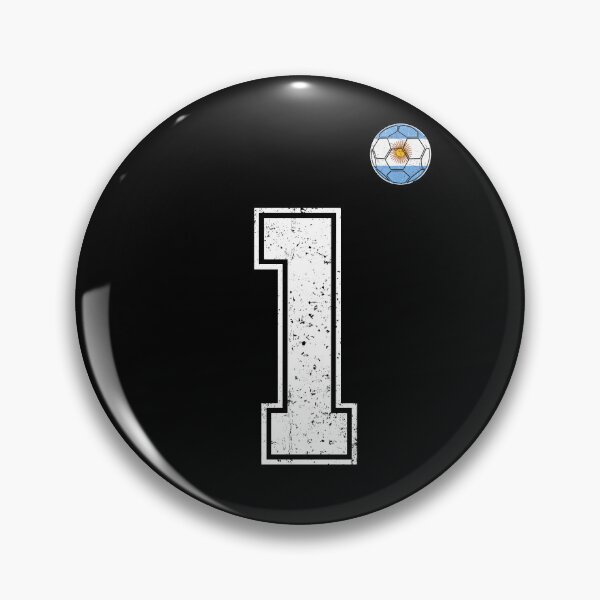 Item preview, Number 1 Argentina Flag Football Fan designed and sold by RoyesButler.