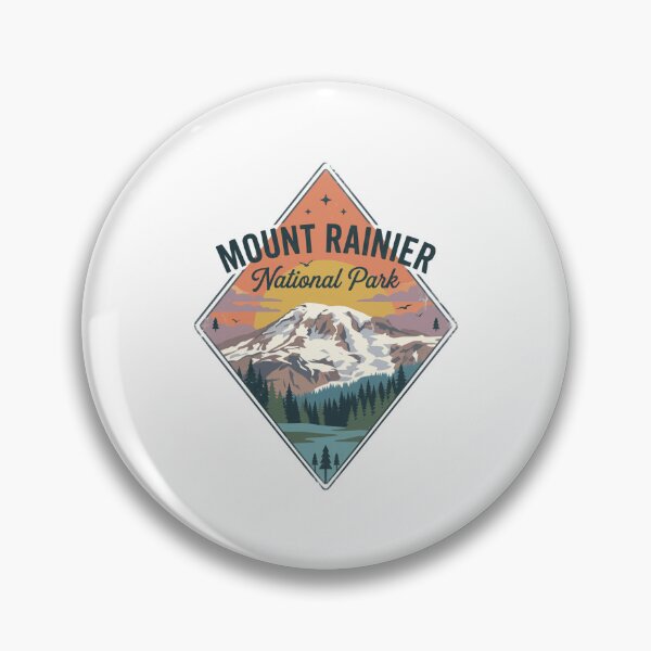 Item preview, Mount Rainier National Park Washington Mountain Traveler Hiker designed and sold by Simsimah26Parks.
