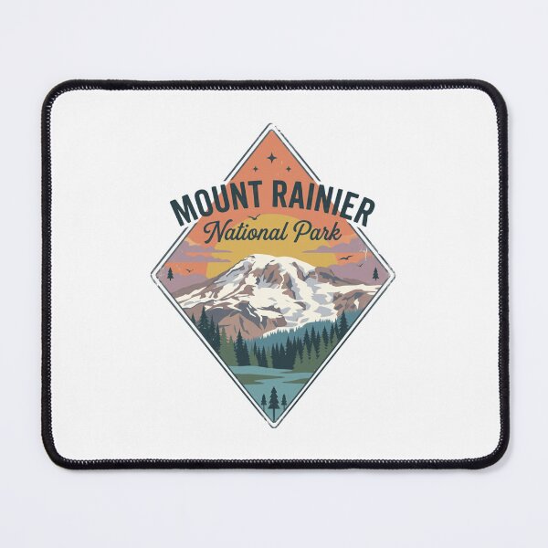 Item preview, Mount Rainier National Park Washington Mountain Traveler Hiker designed and sold by Simsimah26Parks.
