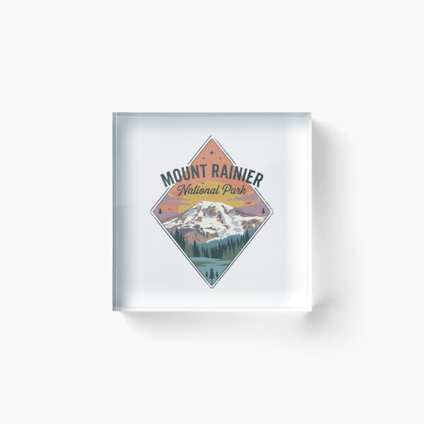 Item preview, Mount Rainier National Park Washington Mountain Traveler Hiker designed and sold by Simsimah26Parks.