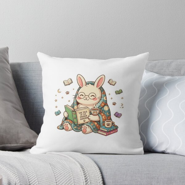 Item preview, Book Bunny designed and sold by Thalora Store.