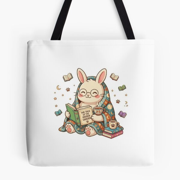 Item preview, Book Bunny designed and sold by Thalora Store.