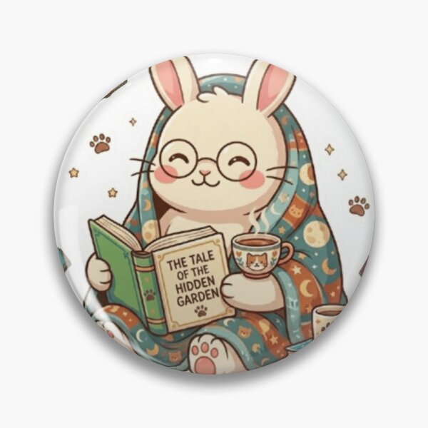 Item preview, Book Bunny designed and sold by Thalora Store.