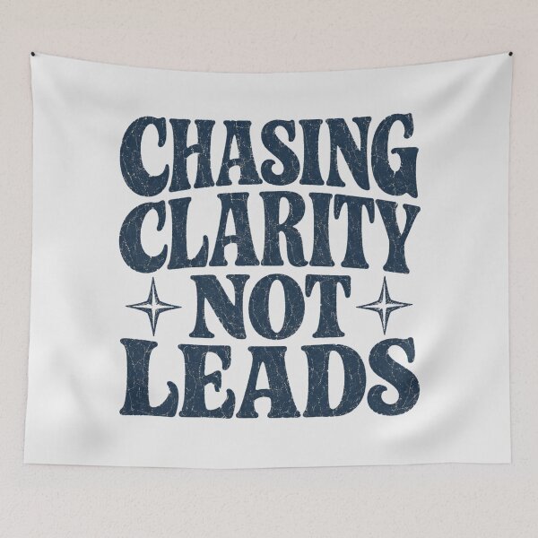 Item preview, Chasing Clarity Not Leads Retro Digital Detox Graphic Tee designed and sold by PhylonBoxx.