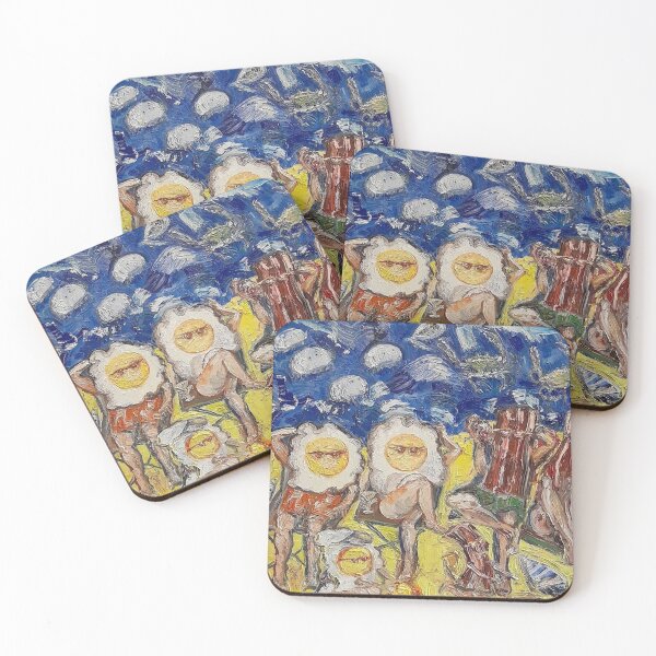 Item preview, Fried Eggs and Bacon - Scorching Sun designed and sold by Liz HL Art Shop.