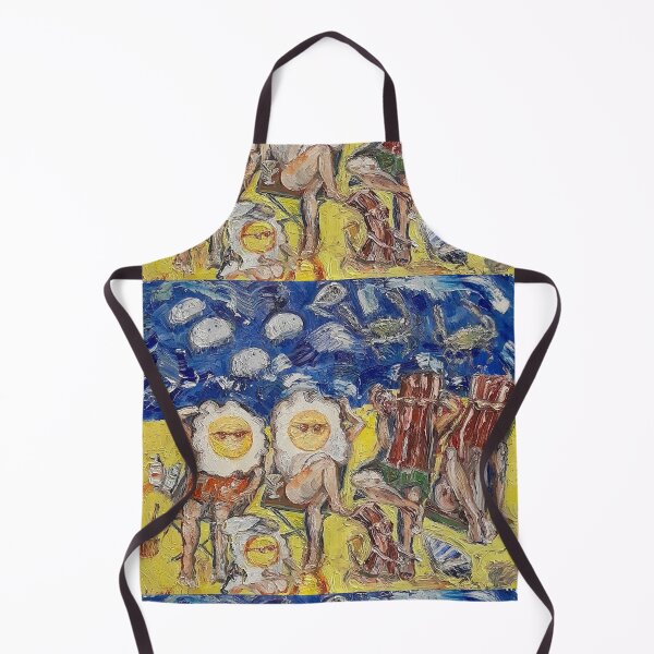 Item preview, Fried Eggs and Bacon - Scorching Sun designed and sold by Liz HL Art Shop.