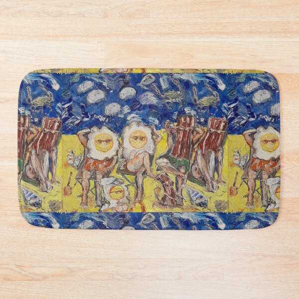 Item preview, Fried Eggs and Bacon - Scorching Sun designed and sold by Liz HL Art Shop.