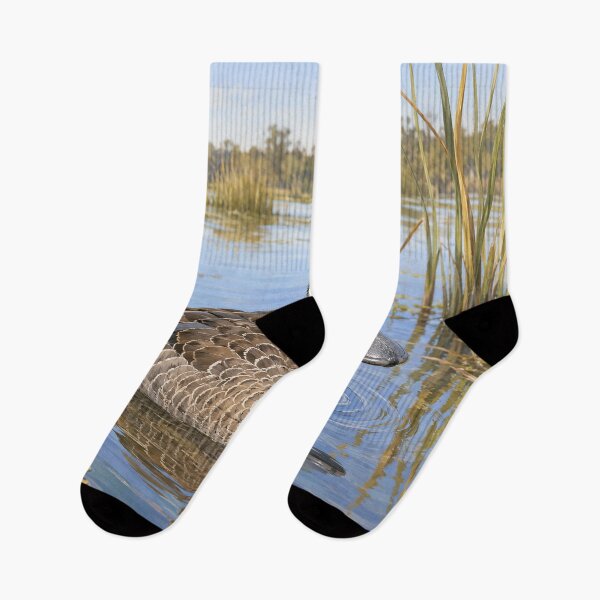 Item preview, Pink-Eared Duck in Wetlands designed and sold by Pixel Junkies Studio.