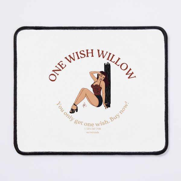 Item preview, One Wish Willow Vintage Ad Round designed and sold by hiitsabbee.