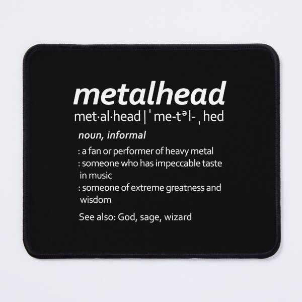 Item preview, Metalhead Definition Funny Heavy Metal Fan Gift for Metalheads designed and sold by Say It With Ink.