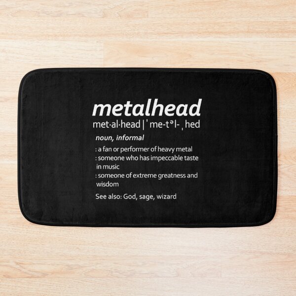 Item preview, Metalhead Definition Funny Heavy Metal Fan Gift for Metalheads designed and sold by Say It With Ink.