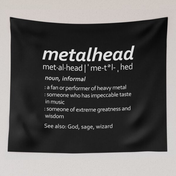 Item preview, Metalhead Definition Funny Heavy Metal Fan Gift for Metalheads designed and sold by Say It With Ink.