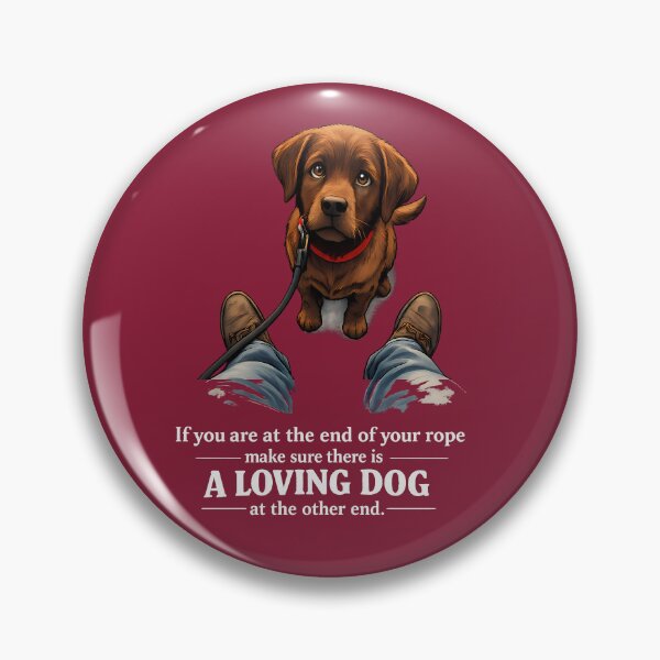 Item preview, A Loving Dog (White Text Version) designed and sold by 2BrokeYoopers.