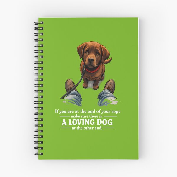 Item preview, A Loving Dog (White Text Version) designed and sold by 2BrokeYoopers.