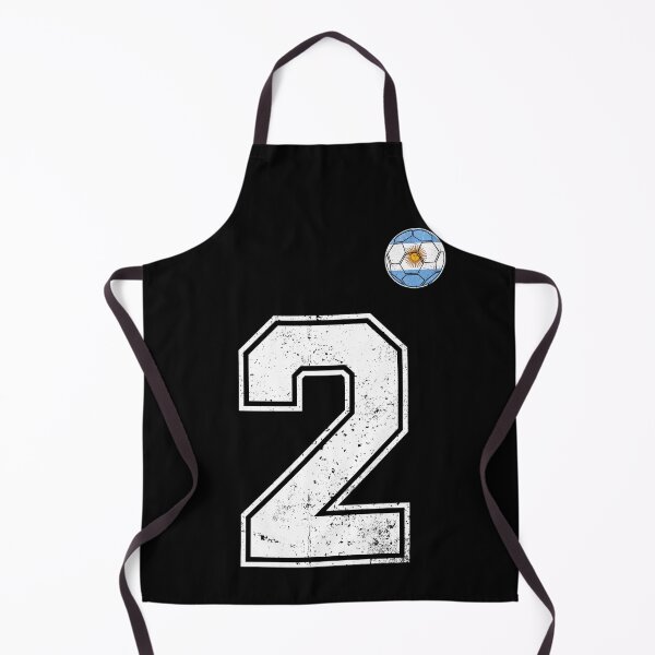 Item preview, Number 2 Argentina Flag Football Fan designed and sold by RoyesButler.