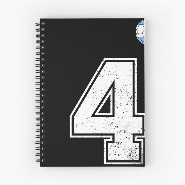 Item preview, Number 4 Argentina Flag Football Fan designed and sold by RoyesButler.