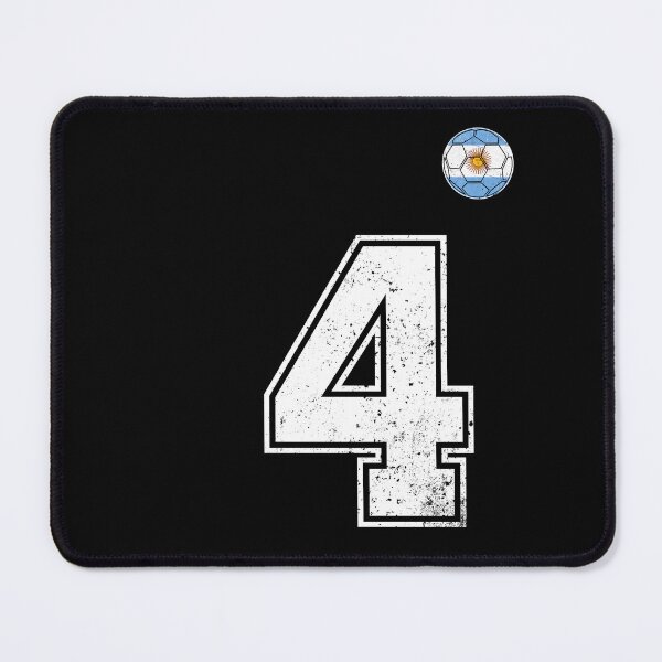 Item preview, Number 4 Argentina Flag Football Fan designed and sold by RoyesButler.