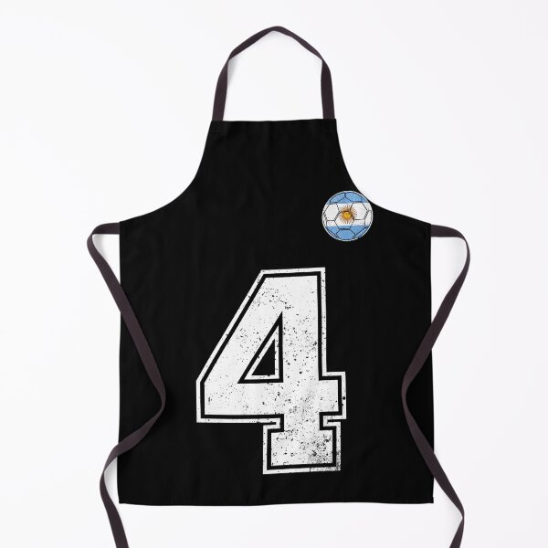 Item preview, Number 4 Argentina Flag Football Fan designed and sold by RoyesButler.