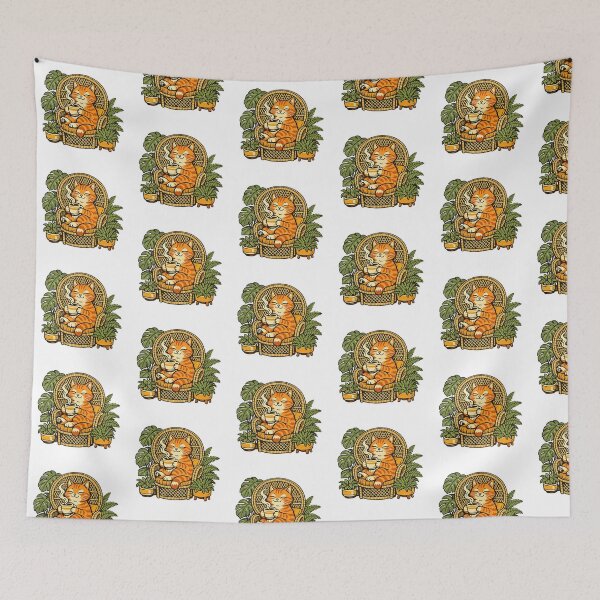 Item preview, Retro Coffee Cat Cottagecore designed and sold by slikar.