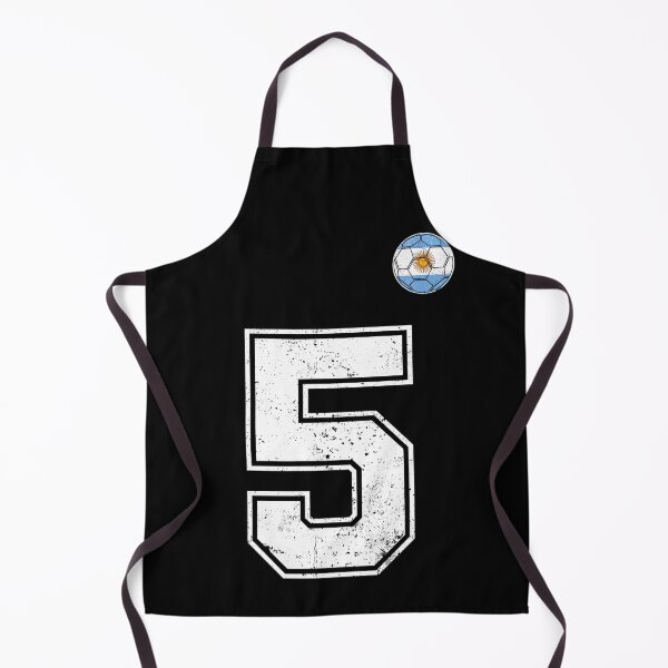 Item preview, Number 5 Argentina Flag Football Fan designed and sold by RoyesButler.