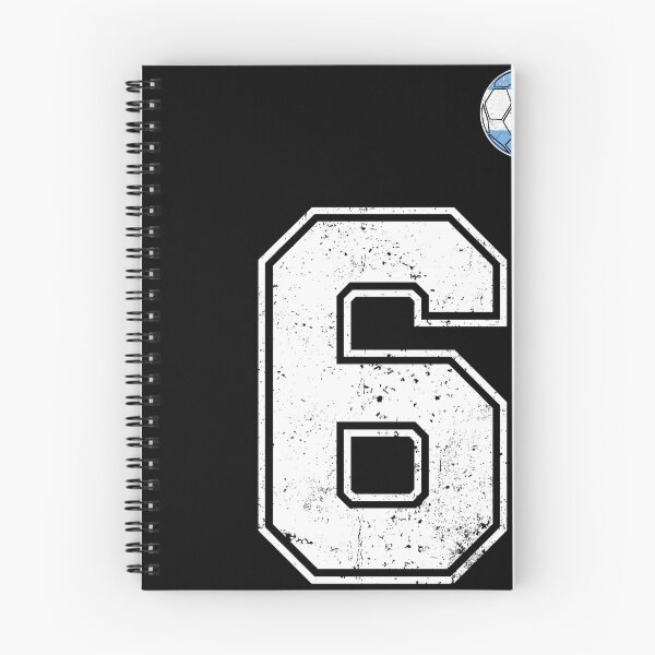 Item preview, Number 6 Argentina Flag Football Fan designed and sold by RoyesButler.