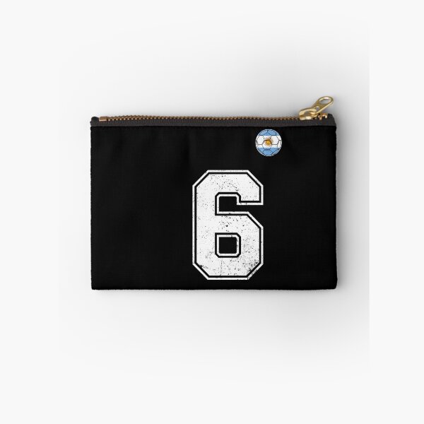 Item preview, Number 6 Argentina Flag Football Fan designed and sold by RoyesButler.