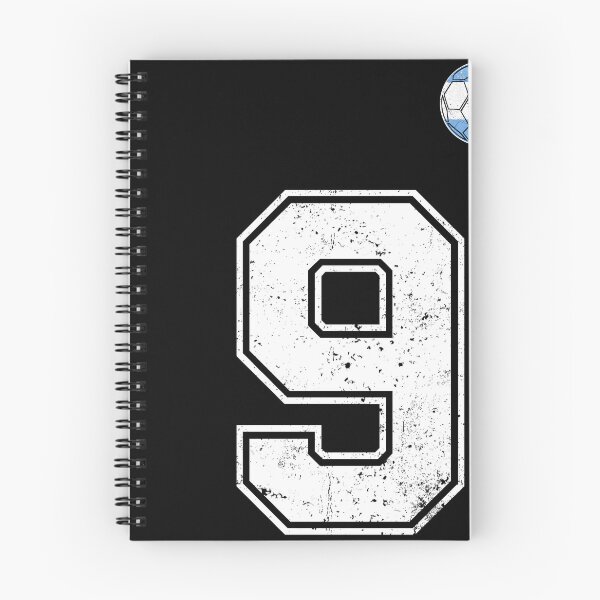 Item preview, Number 9 Argentina Flag Football Fan designed and sold by RoyesButler.