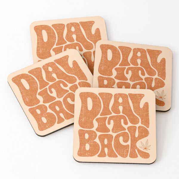 Item preview, Dial It Back Retro 70s Slow Living Statement Tee designed and sold by PhylonBoxx.