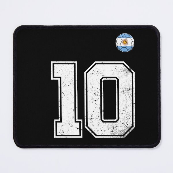 Item preview, Number 10 Argentina Flag Football Fan designed and sold by RoyesButler.