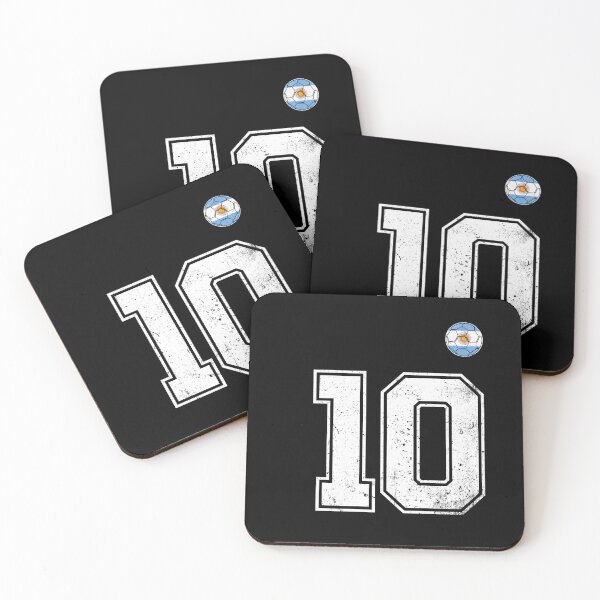 Item preview, Number 10 Argentina Flag Football Fan designed and sold by RoyesButler.