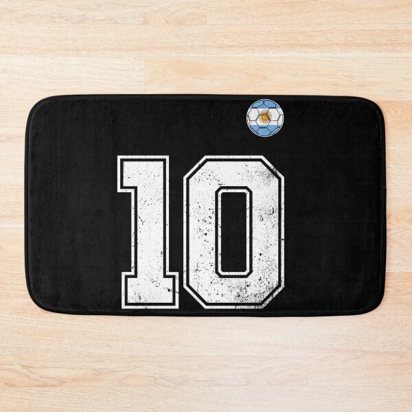 Item preview, Number 10 Argentina Flag Football Fan designed and sold by RoyesButler.