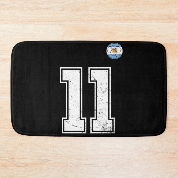 Item preview, Number 11 Argentina Flag Football Fan designed and sold by RoyesButler.