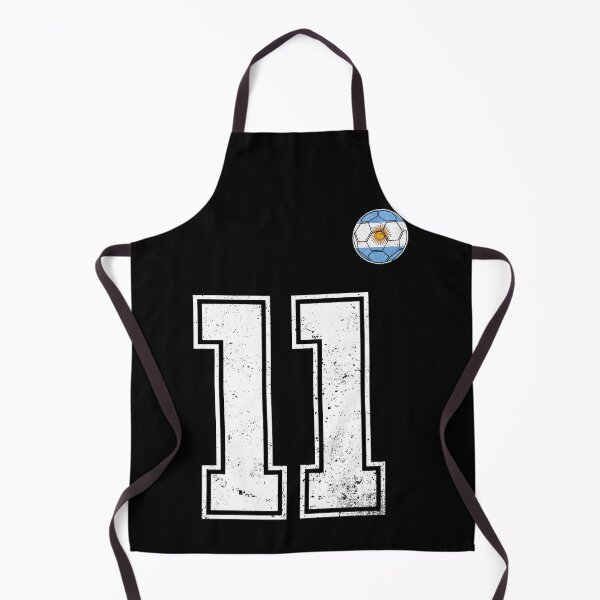 Item preview, Number 11 Argentina Flag Football Fan designed and sold by RoyesButler.