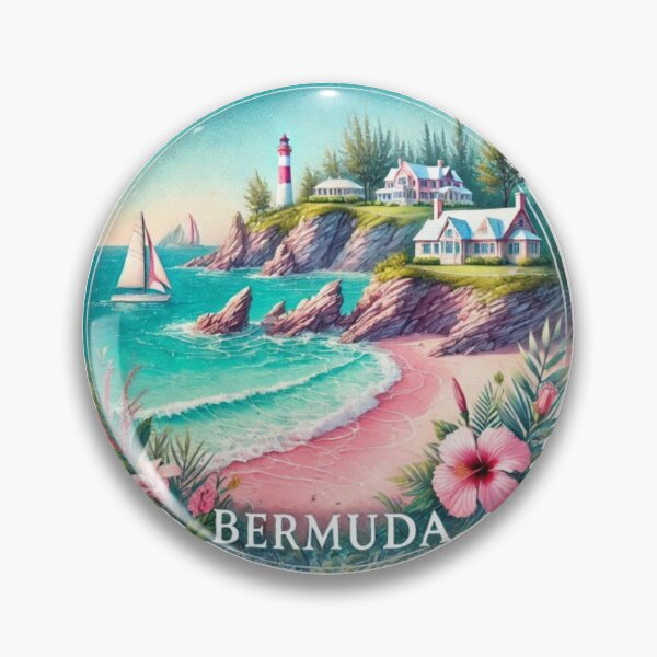Item preview, Bermuda Pink Sand Beach designed and sold by SalterDesigns.