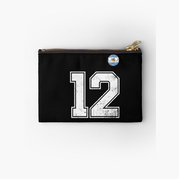 Item preview, Number 12 Argentina Flag Football Fan designed and sold by RoyesButler.