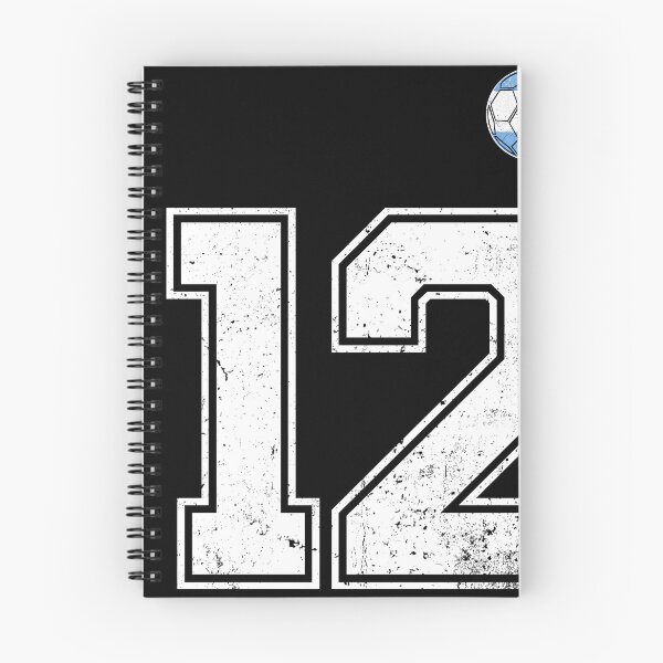 Item preview, Number 12 Argentina Flag Football Fan designed and sold by RoyesButler.