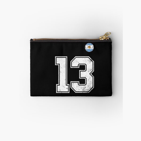 Item preview, Number 13 Argentina Flag Football Fan designed and sold by RoyesButler.