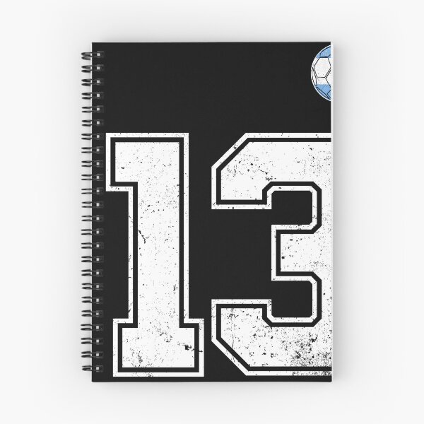 Item preview, Number 13 Argentina Flag Football Fan designed and sold by RoyesButler.