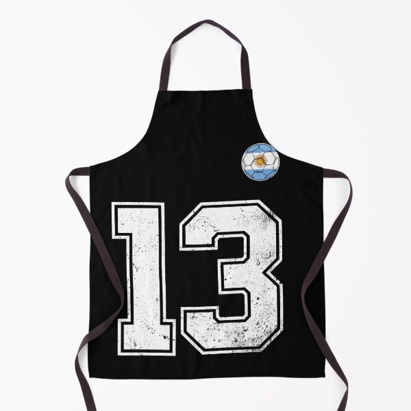 Item preview, Number 13 Argentina Flag Football Fan designed and sold by RoyesButler.