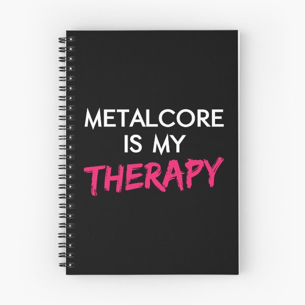 Item preview, Metalcore Is My Therapy Funny Metalcore Fan Gift for Music Lovers designed and sold by Say It With Ink.