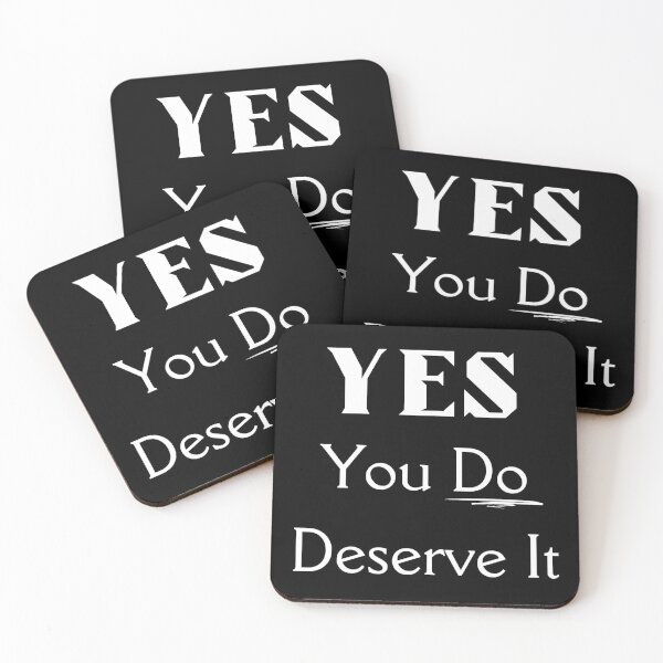 Item preview, Yes You Do Deserve It designed and sold by Little-Bit-Xtra.
