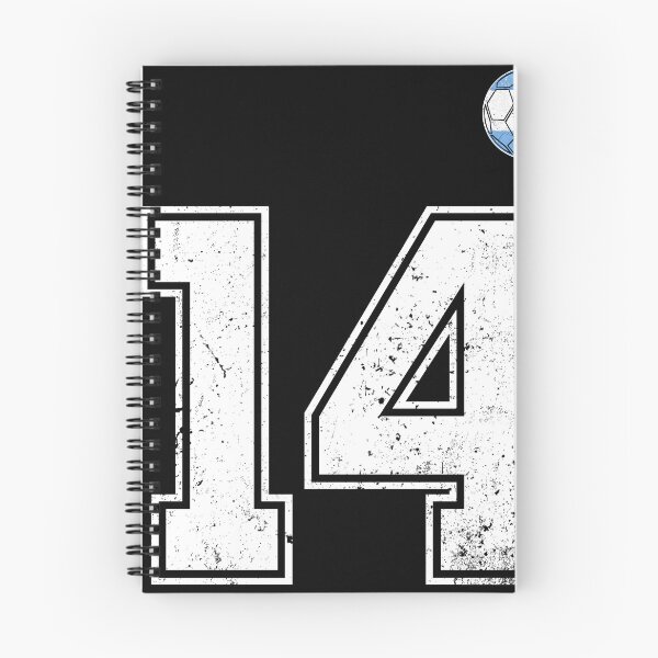 Item preview, Number 14 Argentina Flag Football Fan designed and sold by RoyesButler.