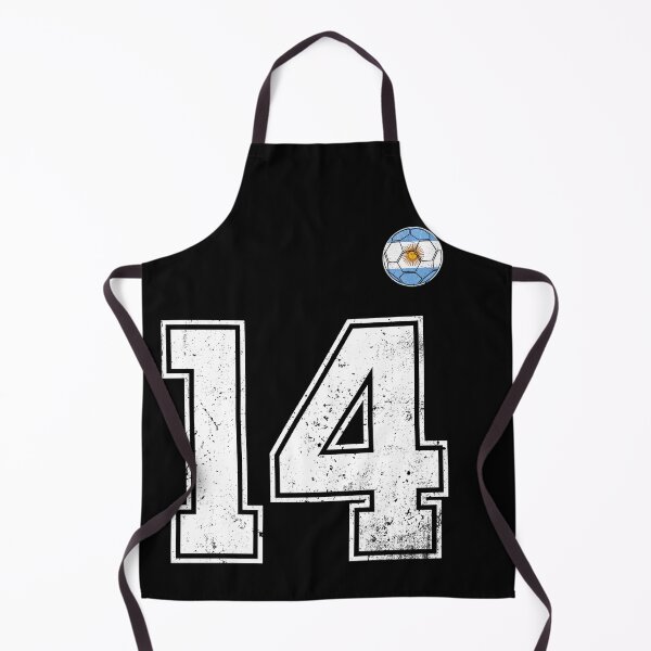 Item preview, Number 14 Argentina Flag Football Fan designed and sold by RoyesButler.