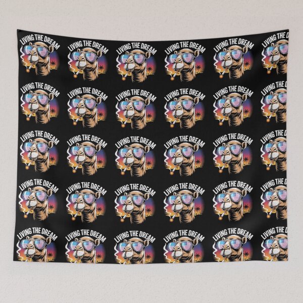 Item preview, Living The Dream Retro Camel Sunglasses designed and sold by IvoryArtDesign.