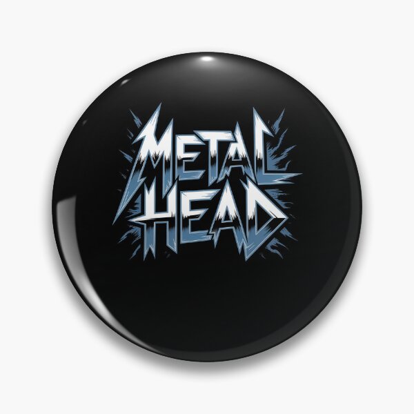Item preview, Metalhead Heavy Metal Fan Gift Bold Metal Logo Design designed and sold by Say It With Ink.