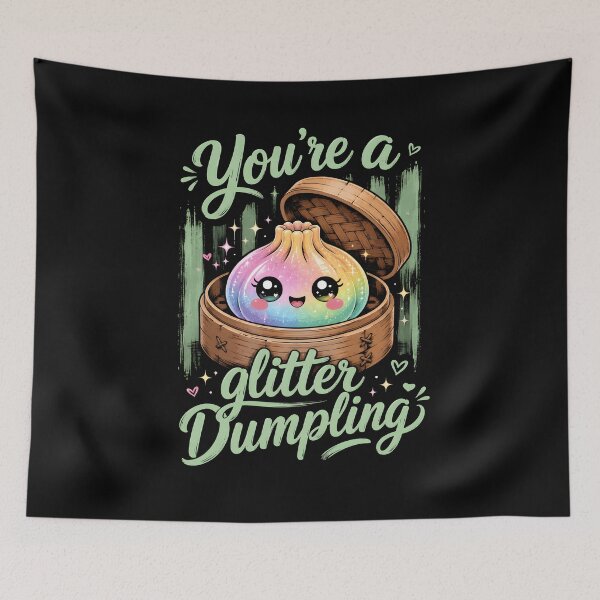 Item preview, You’re a glitter Dumpling designed and sold by zoes-ink.