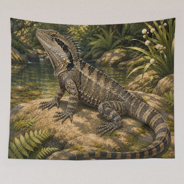 Item preview, Eastern Water Dragon by Creek designed and sold by Pixel Junkies Studio.