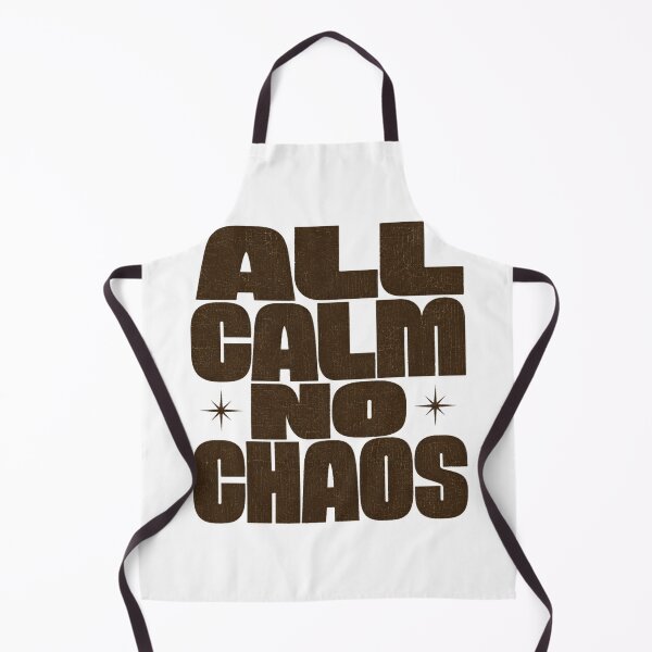 Item preview, All Calm No Chaos Retro Minimalist Christmas Holiday Shirt designed and sold by PhylonBoxx.