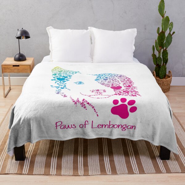 Item preview, PAWS of Lembongan - Animal Rescue Tee - Border Collie gradient designed and sold by maroosh2026.